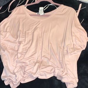 cute flowy pink top
